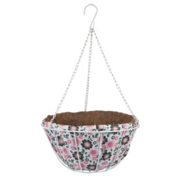 14″ Garden Party Hanging Basket