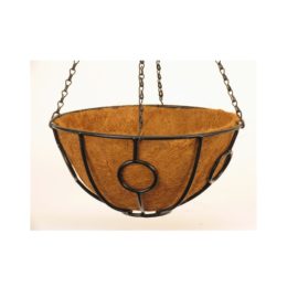14″ Camelot AquaSav Hanging Basket w/ chain