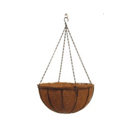 16″ Traditional AquaSav Hanging Basket w/ chain (Retail Packed)