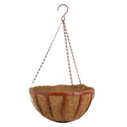 14″ Oxford Hanging Basket with AquaSav™ Coco Liner