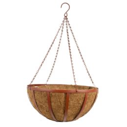 18″ Oxford Hanging Basket with AquaSav™ Coco Liner
