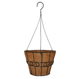 12″ Kensington Round Hang. Planter w/ hanger
