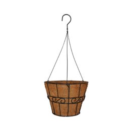 16″ Kensington Round Hanging Planter with hanger