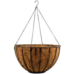 24″ Grower Hanging Basket with AquaSav™ Coco Liner and Chain