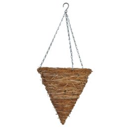 12″ Cone Hanging Planter w/ chain
