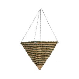 12″ Pyramid Hanging Basket with Chain