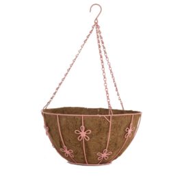 14″ Round Daisy Hanging Basket