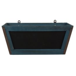 Provence Chalkboard Wood Wall Planter