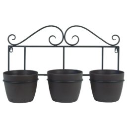Aden Scroll Wall Planter Set