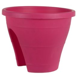 11.5″ Mela Round Rail Planter