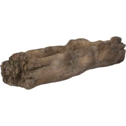 Live Green™ Driftwood Cement 20 in. Centerpiece Planter