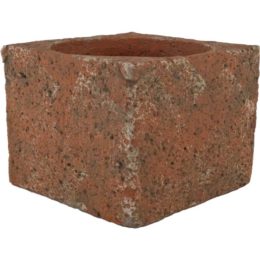 Live Green™ Brick Cement 5 in. Single Planter