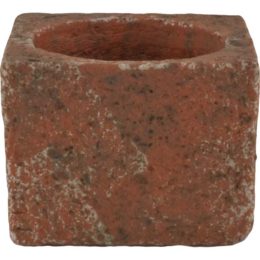 Live Green™ Brick Cement 3.5 in. Single Planter