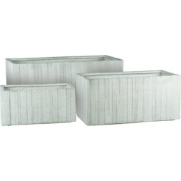 Origins Maram 23 in., 31 in., and 39 in. Rectangle Patio Planter (Set of 3)
