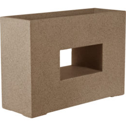 Origins Granito 30 in. Tall Rectangle Cut-Out Planter