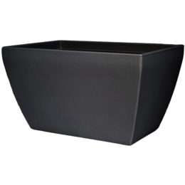 Toscana 31 in. Bowed Rectangle Patio Planter