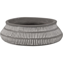 Live Green™ Sedona Cement 7.75 in. Dish Planter