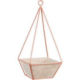 Live Green™ Wire Frame Cement 6 in. Pyramid Planter