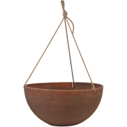 Smart Resin Nova 14 in. Hanging Basket