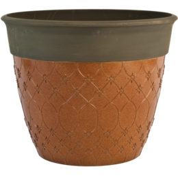Smart Resin Bella 15 in. Patio Planter