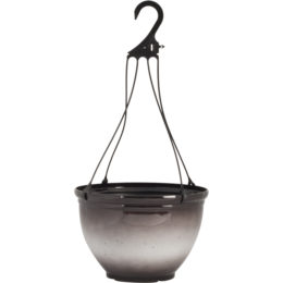 Sora Glazed 12 in. Hanging Basket