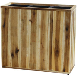 Provence 26 in. Wood Tall Rectangle Planter