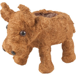 Live Green™ Coco Critter Cow Planter
