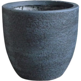 Origins Vela 18 in. Fiberclay Round Planter